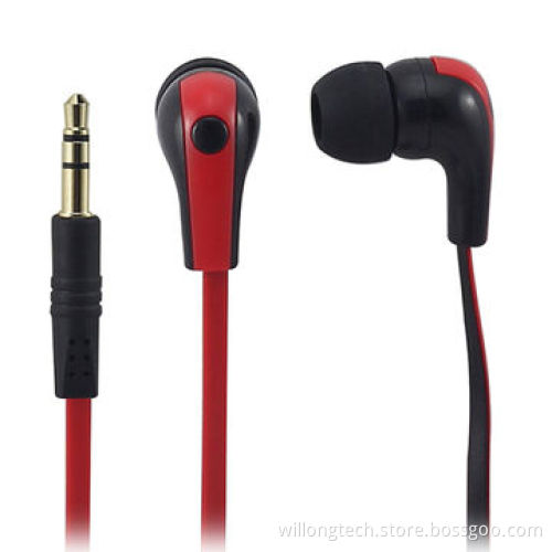 Customized Flat Earphones for Music